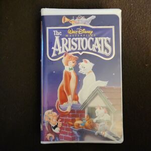 Walt Disney Masterpiece "The Aristocats" VHS home video tape